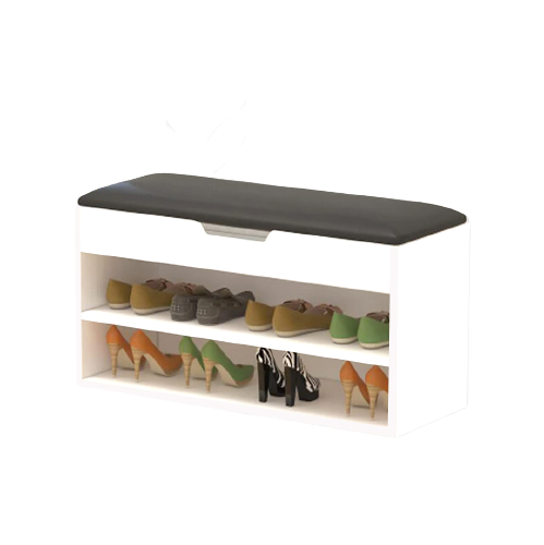 Premium Quality Shoe Rack with Seat Cushion