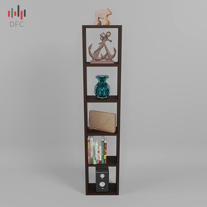 Wood Open Book Shelf