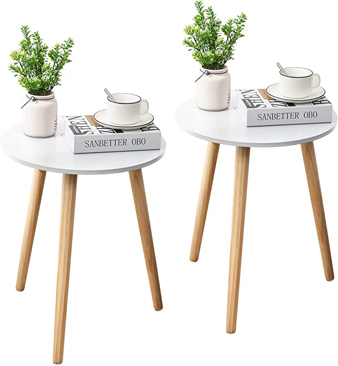 Unique Round Side Table