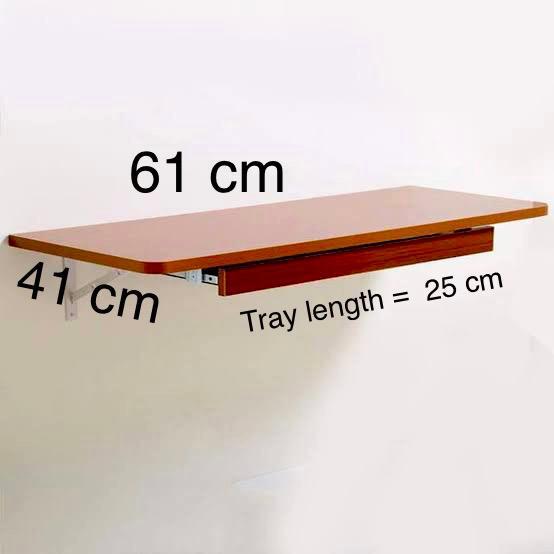 Wall-mounted Drop-leaf Table