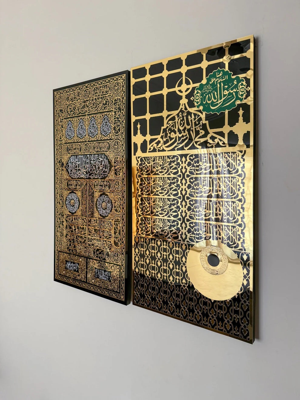 Makkah Kiswah kabaa door | Madina Jali Roza e Rasool SAWS