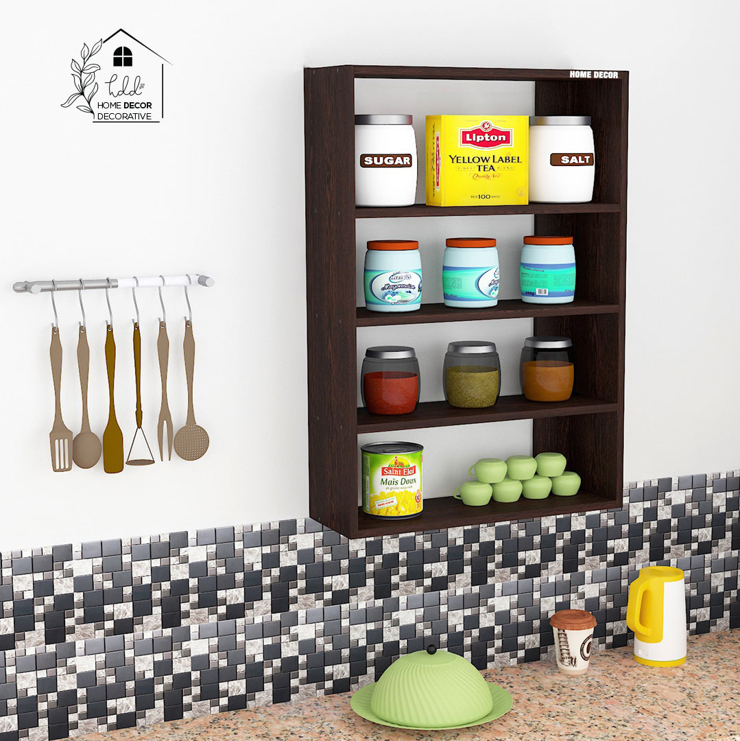 Elegant Kitchen Display Storage Rack Shelf