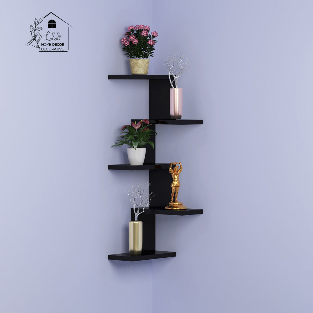 Wall Mount Corner Shelf Display
