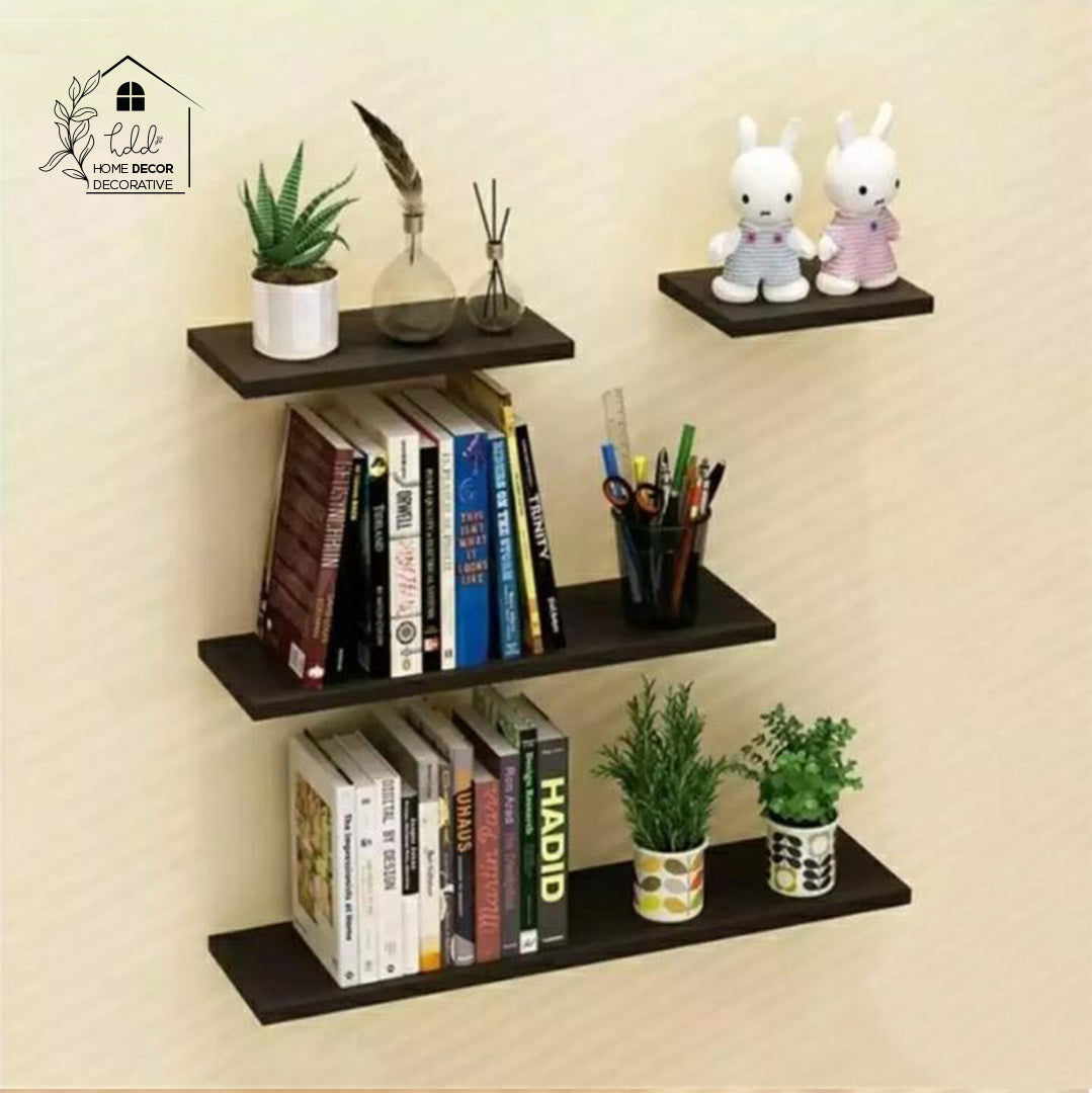 Elegent 4PCS Wall Floating Shelfs