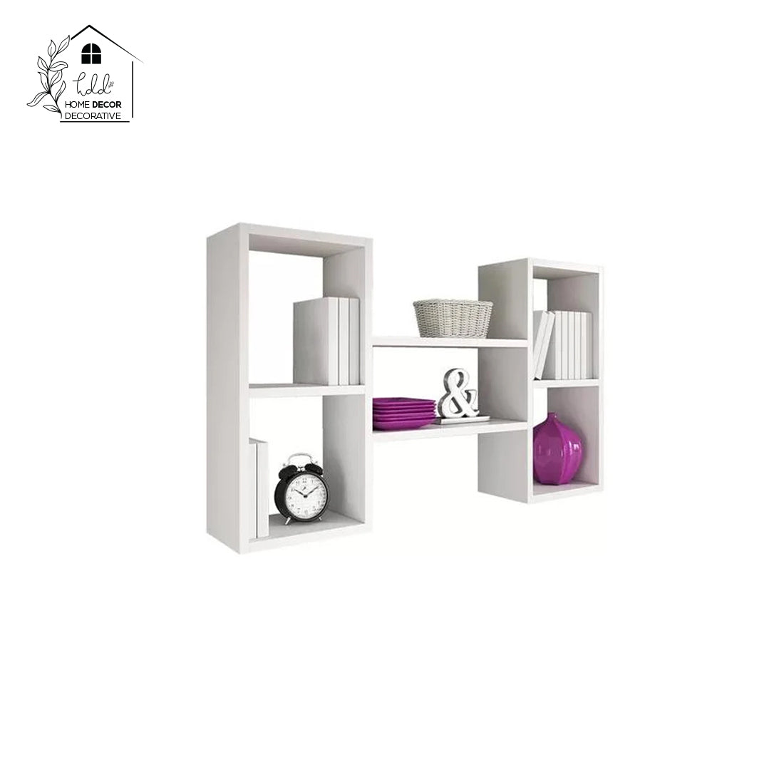 Modern & stylish 4 Piece Cubby wall shelf