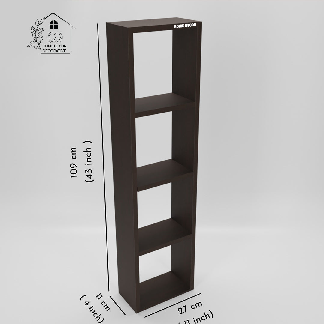 Wood Open Book Shelf