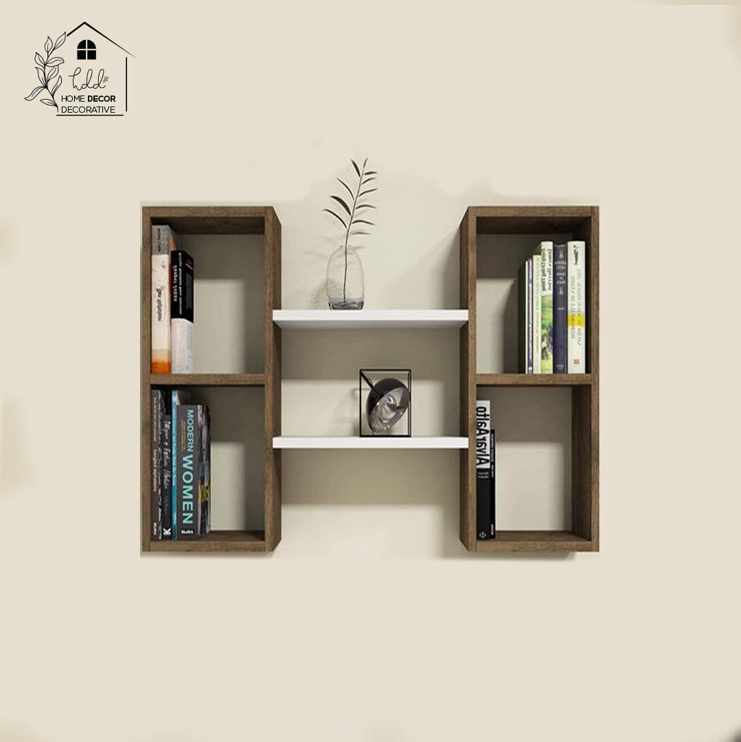 Modern & stylish 4 Piece Cubby wall shelf