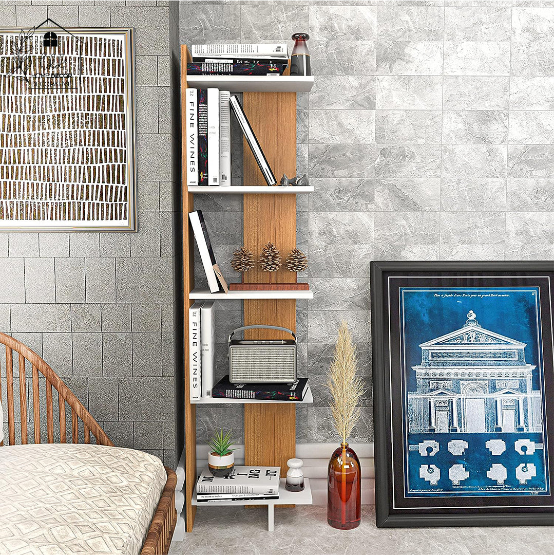 Modern Display Corner Unit Bookcase Shelving