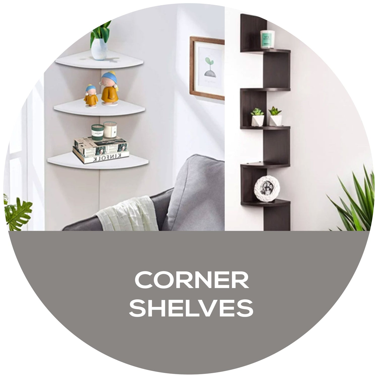 Corner Shelves
