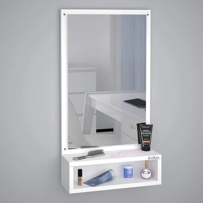 Elegent Wood Dressing Wall Mirror