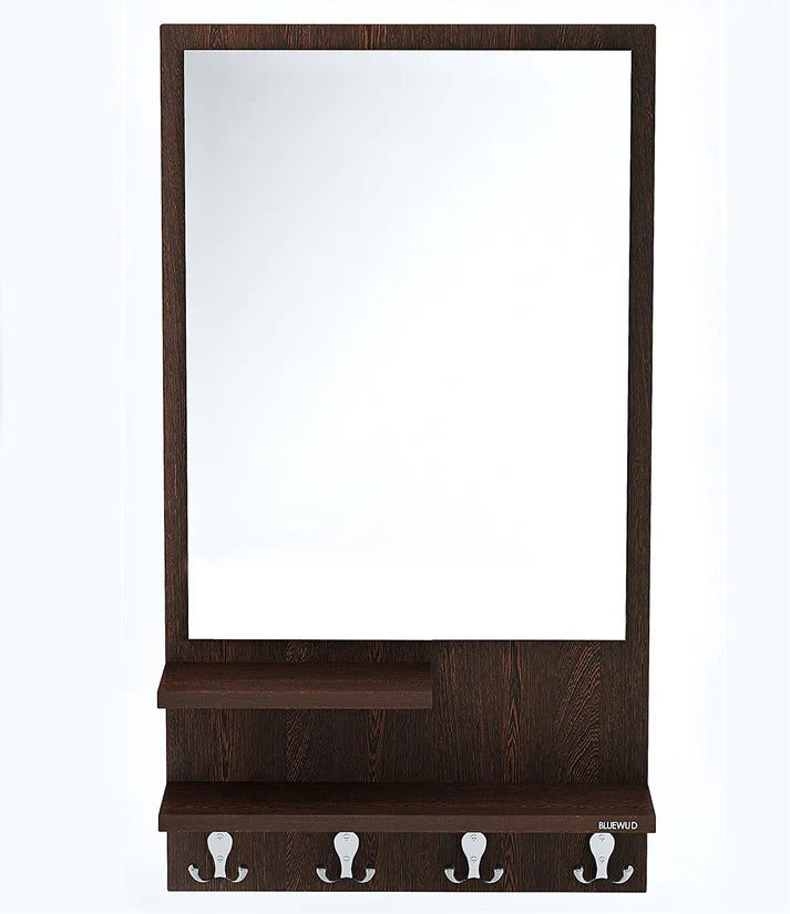 Stylish Decorative Wall Mirror with Storage Shelves
