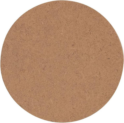 MDF Plain Wooden Coasters Shaped Blank
