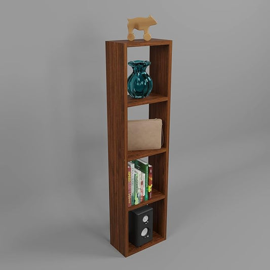 Wood Open Book Shelf