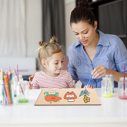 12 Pack MDF Wood Board for Crafts