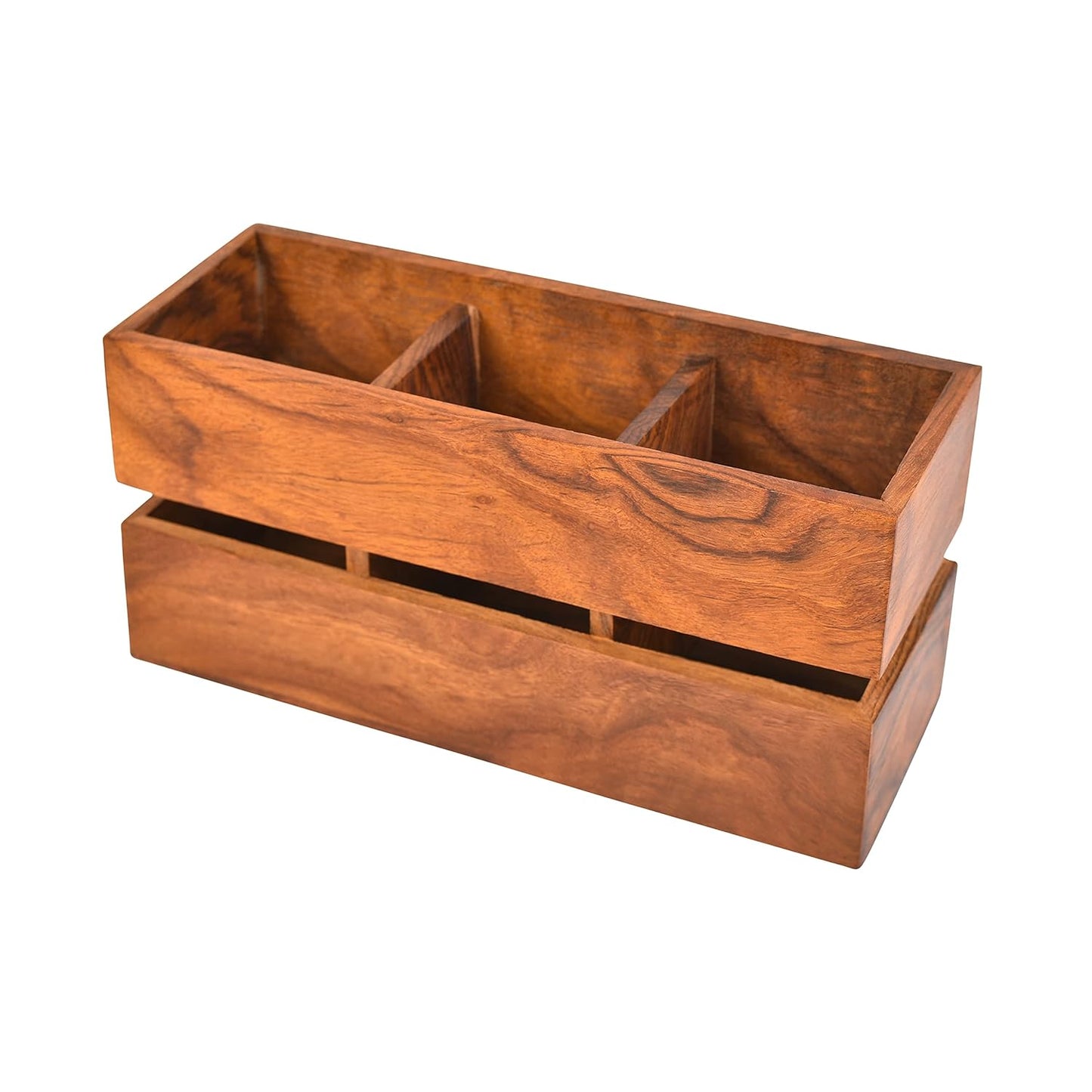 Craft Expertise Wooden Spoon Holder for Dining Table