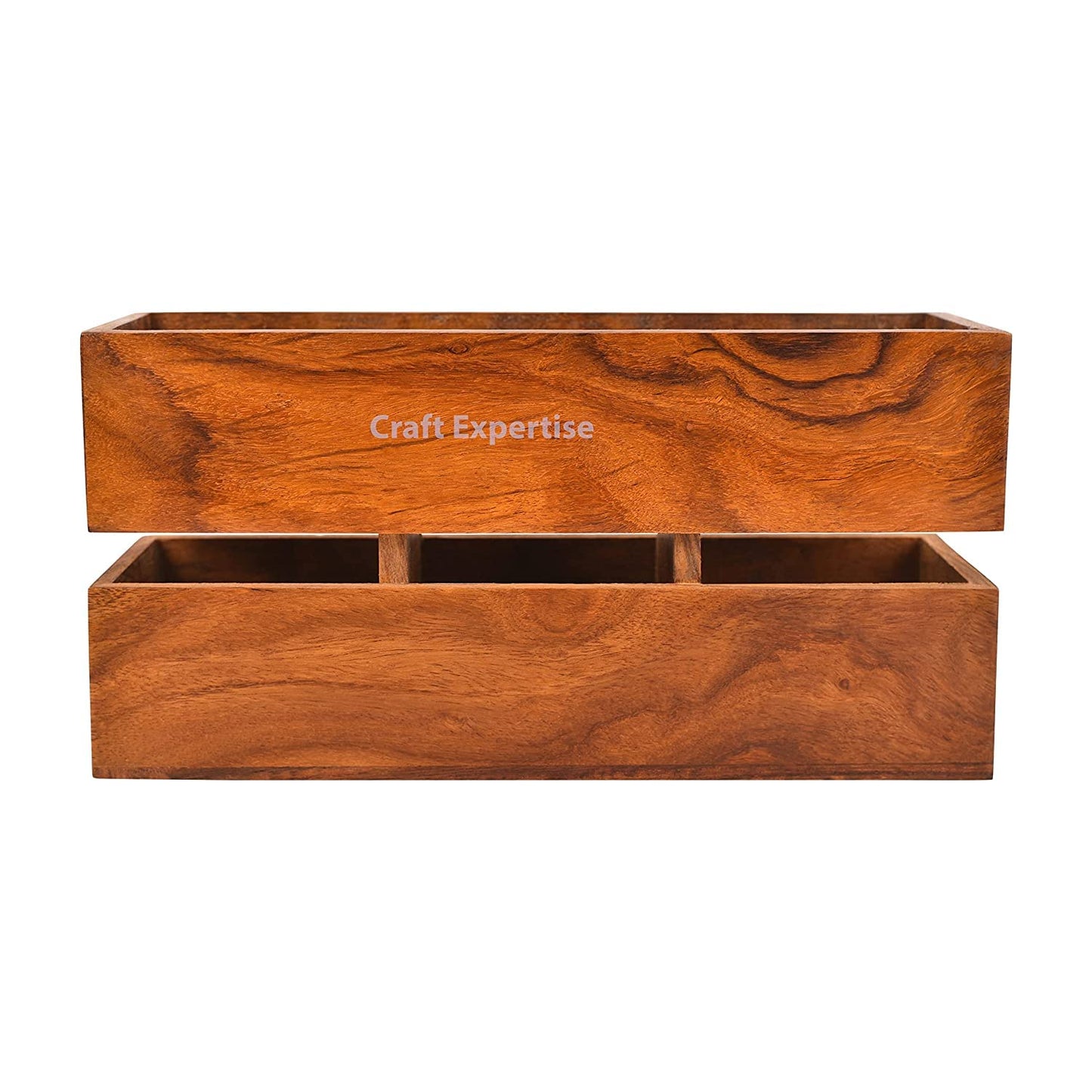 Craft Expertise Wooden Spoon Holder for Dining Table