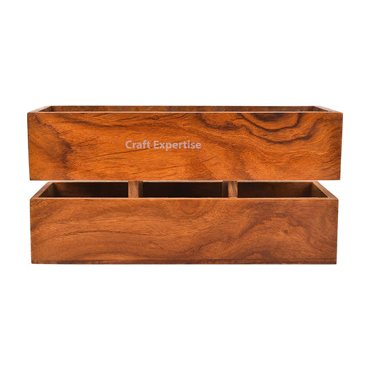Craft Expertise Wooden Spoon Holder for Dining Table