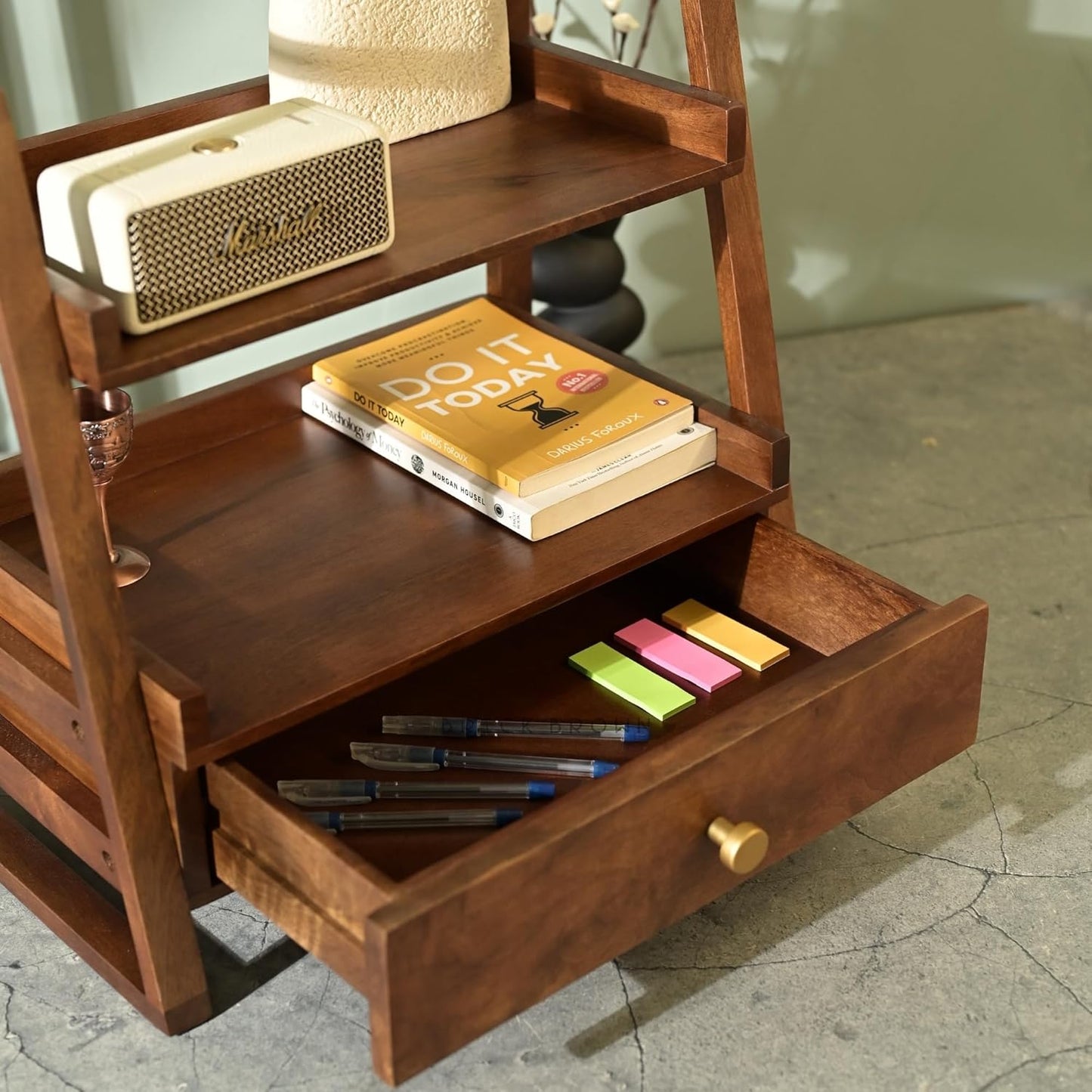 Premium Handcrafted Versatile Organizer with Drawer
