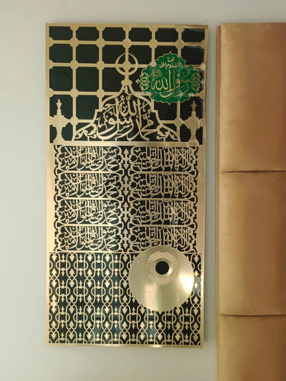 Makkah Kiswah kabaa door | Madina Jali Roza e Rasool SAWS