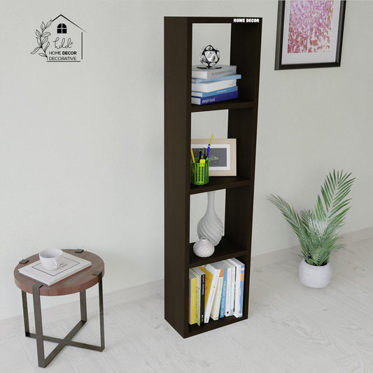 Wood Open Book Shelf