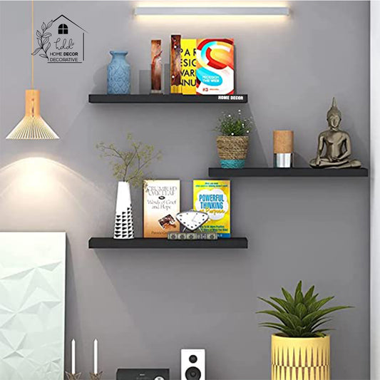 Wall Mounted Floating Shelves Set of 3