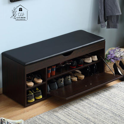 Premium Entrance Shoes Rack with Seat Cushion