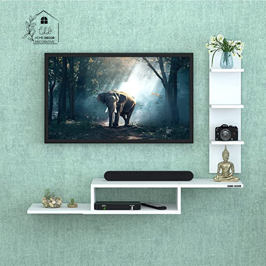 Floating TV Shelf Entertainment