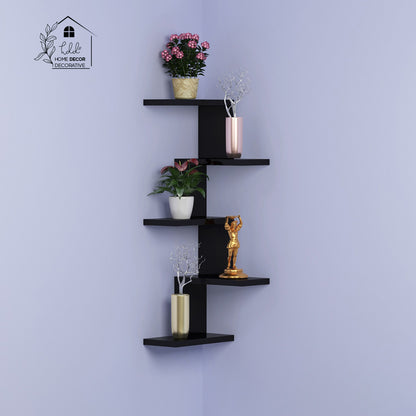 Wall Mount Corner Shelf Display