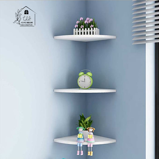 Set of 3 corner shelfs