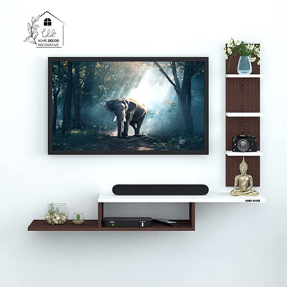 Floating TV Shelf Entertainment