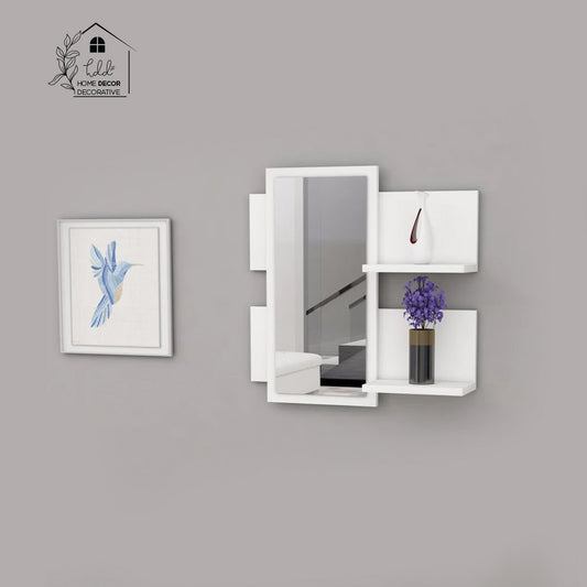 Stylish Wall Mounted Mirror with shelves