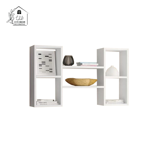 Modern & stylish 4 Piece Cubby wall shelf
