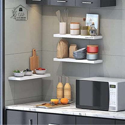 Wall Mounted Floating Shelves Set of 3