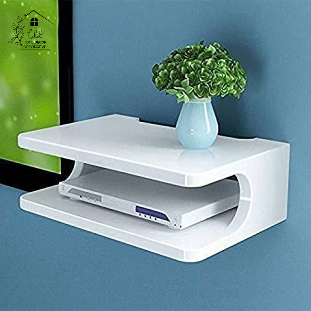 Wall Mounted Shelf For Wifi Router,Tv Receiever, Phone