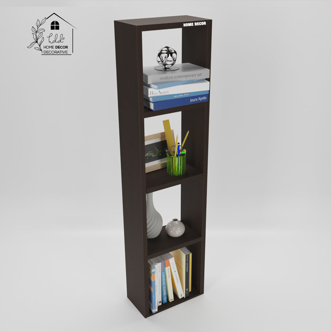 Wood Open Book Shelf