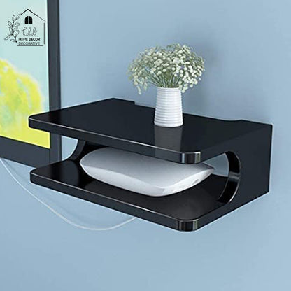 Wall Mounted Shelf For Wifi Router,Tv Receiever, Phone