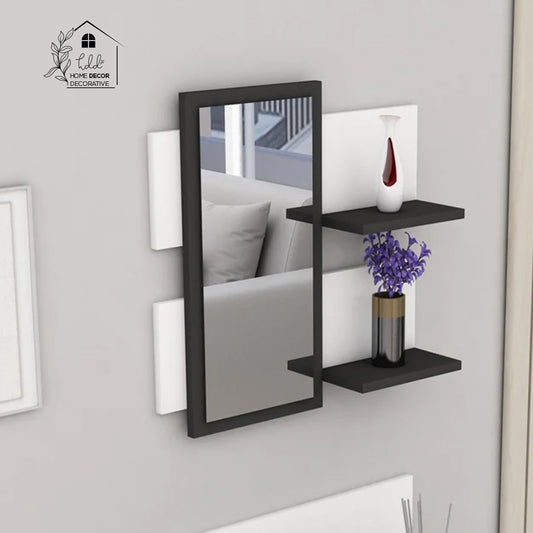 Stylish Wall Mounted Mirror with shelves