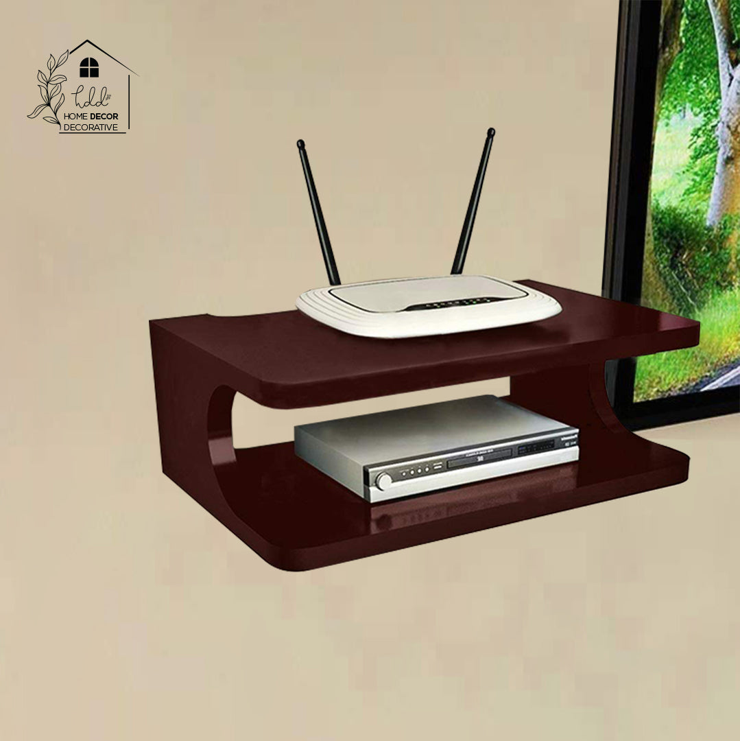 Wall Mounted Shelf For Wifi Router,Tv Receiever, Phone