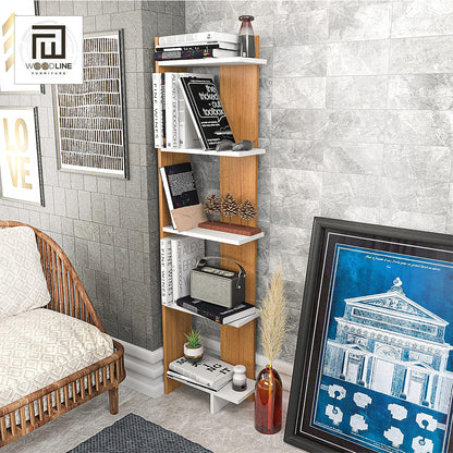 Modern Display Corner Unit Bookcase Shelving
